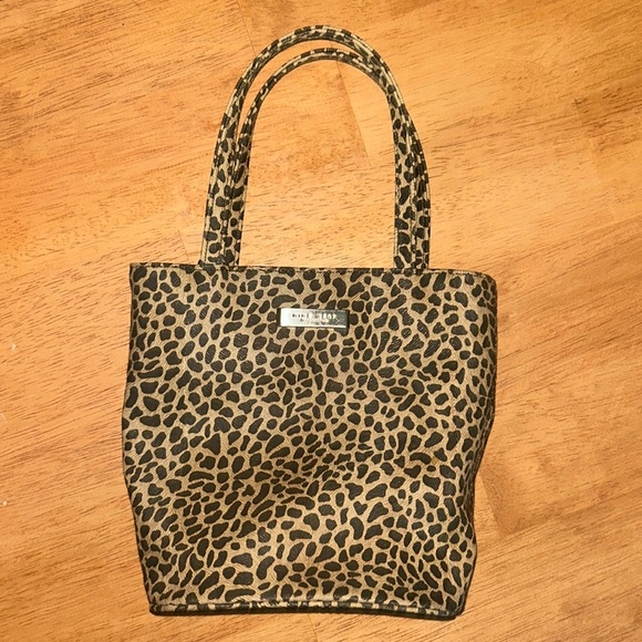 Leopard print Nine West Mini handbag - Picture 1 of 4